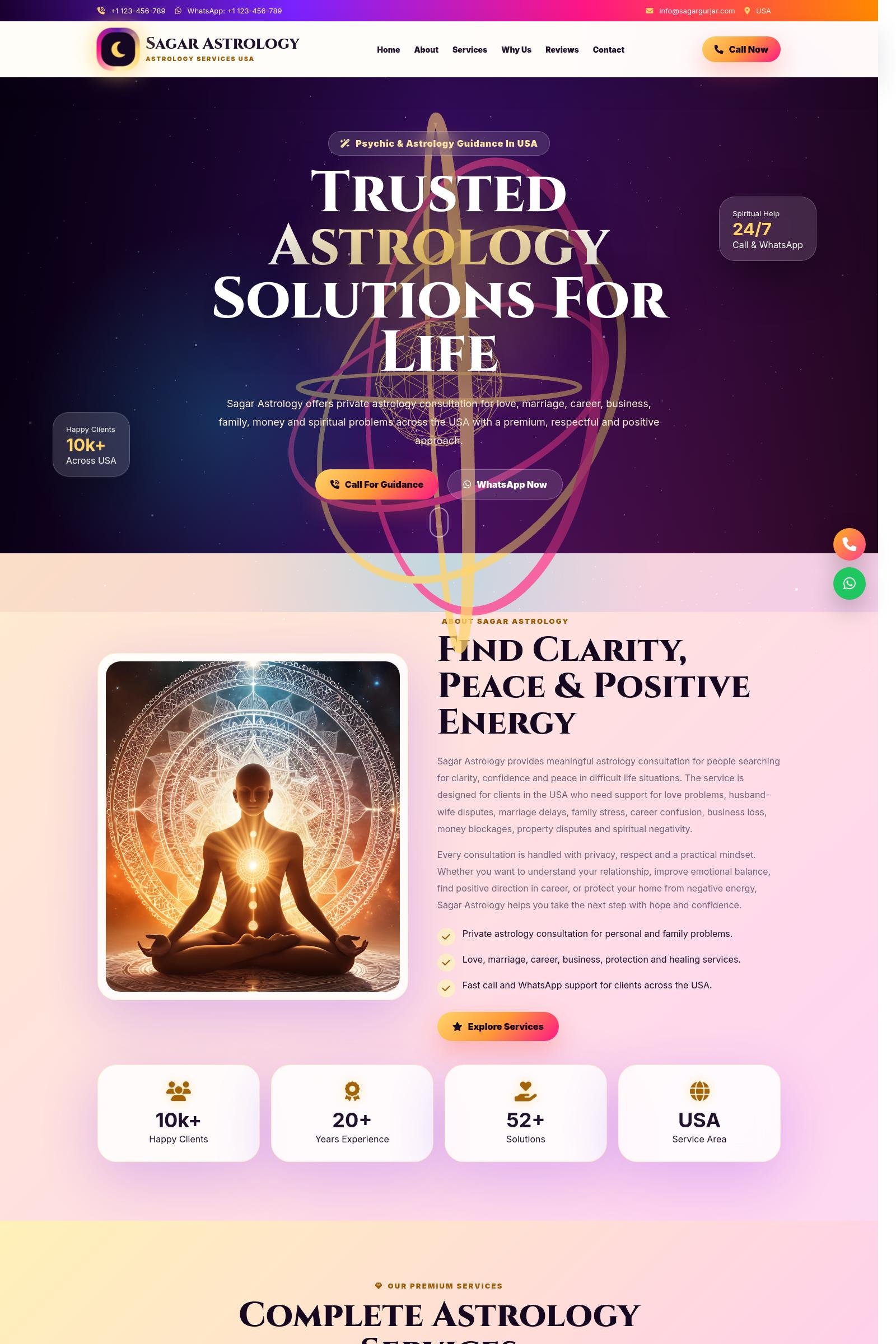 Numerology Website