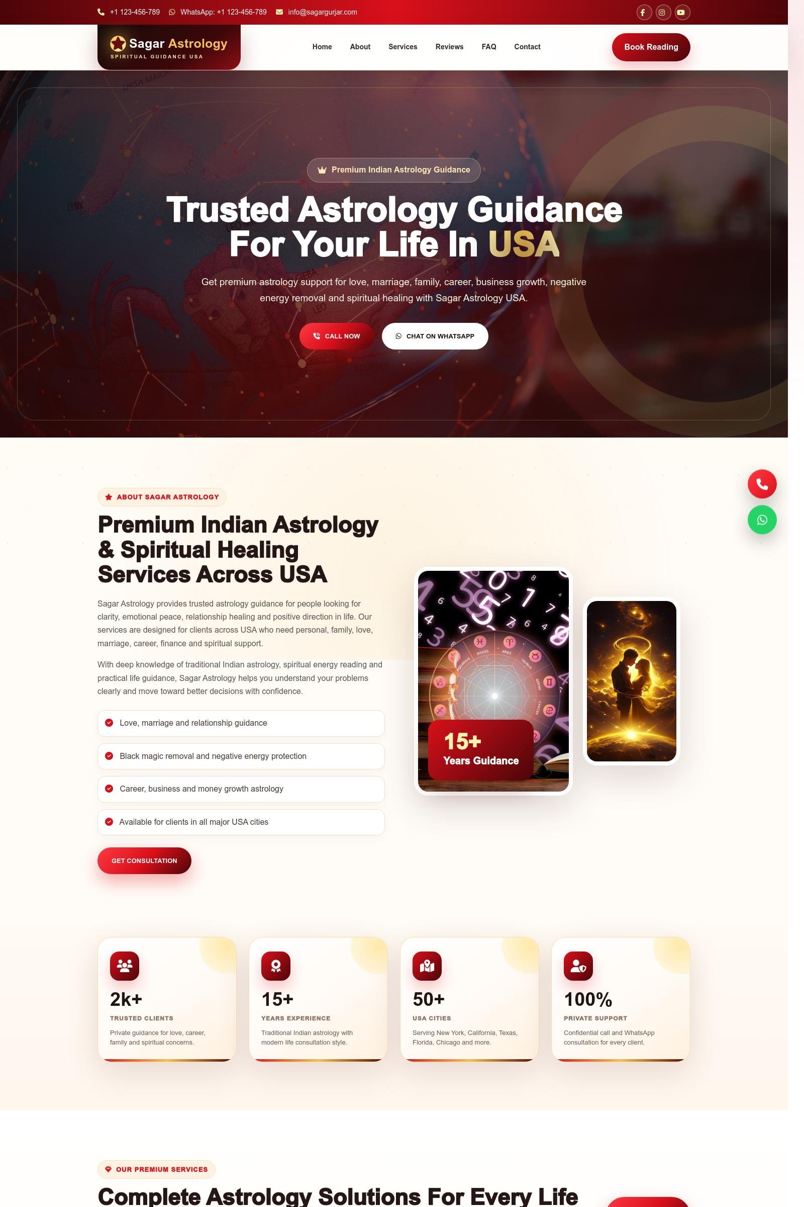 USA Astrology Website